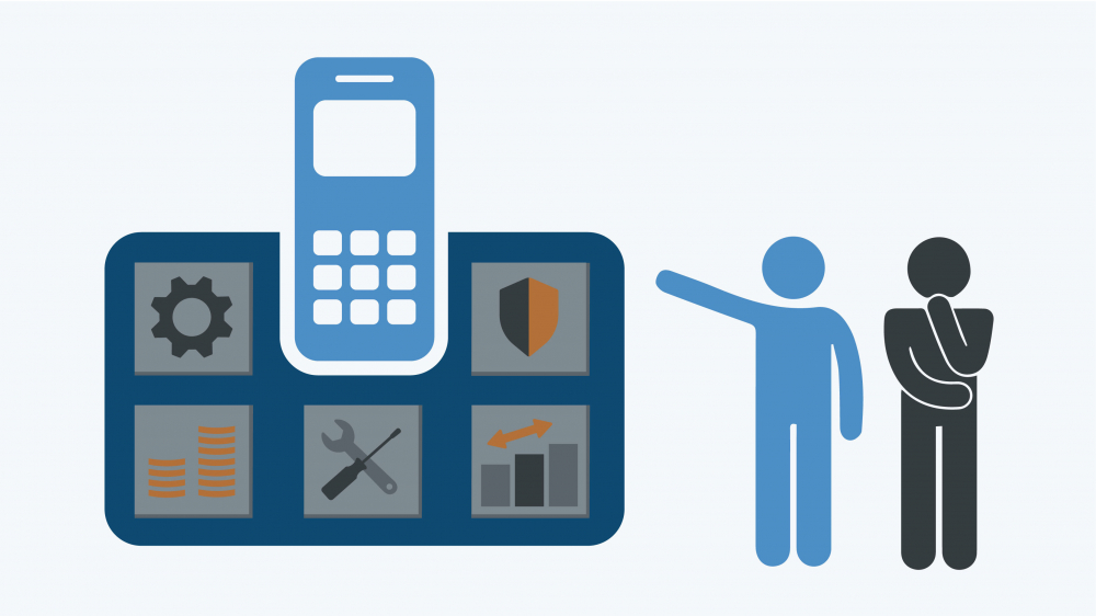 Individual telephony system